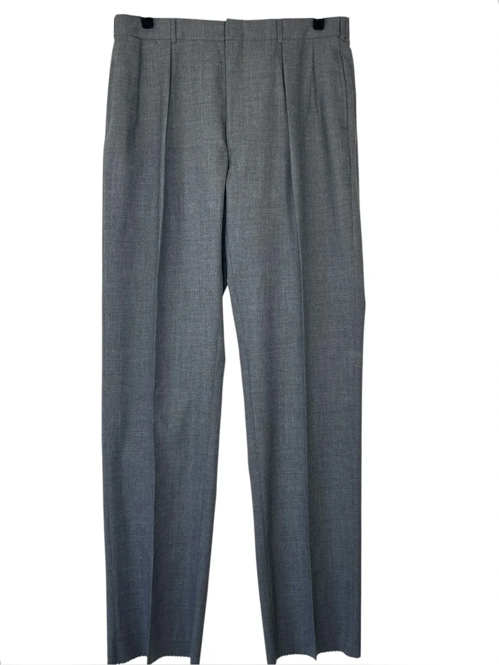 Polo Ralph Lauren Dalton Wool Pants Sz 38 Gray Pleated Trouser Business NWT